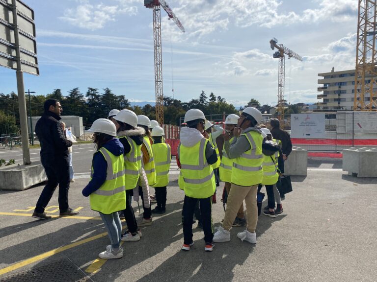 BM 111 page 9 CMJ coeurdeville visite du chantier